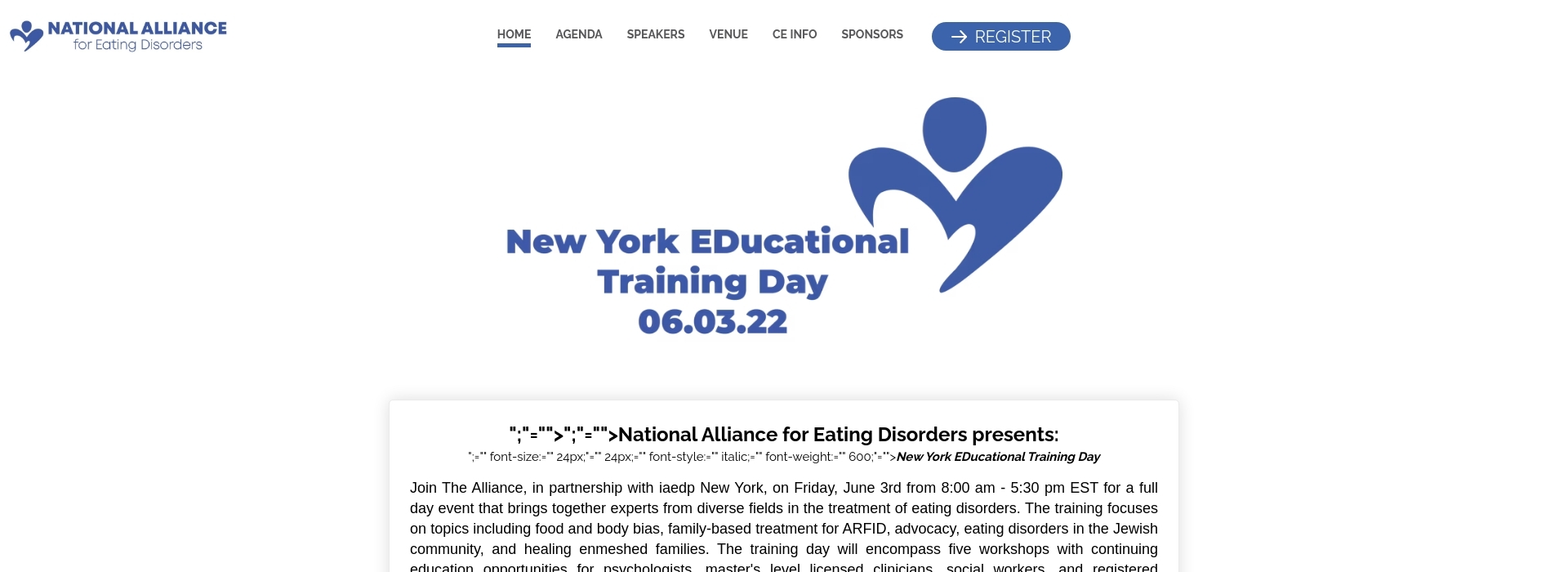 National EDucational Training Day NYC